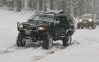 Snow wheeling in my 4Runner with a link to the album
